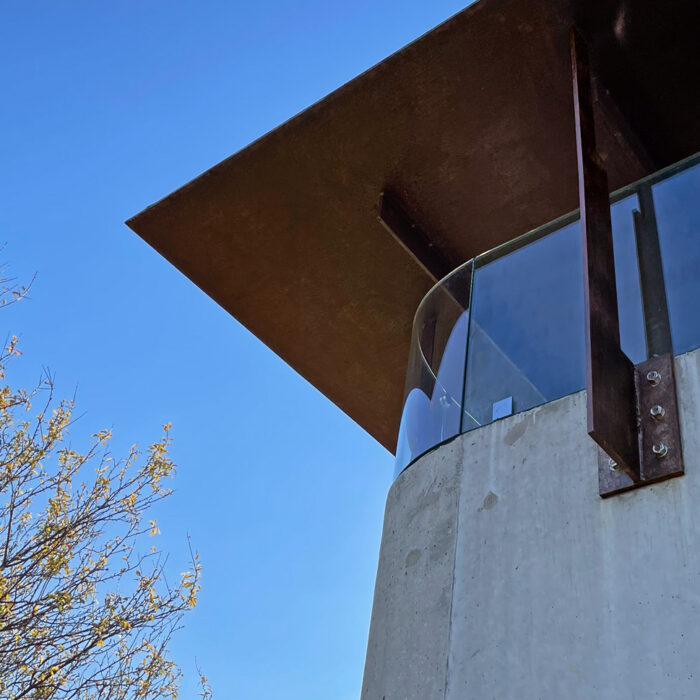 concrete pavilion details