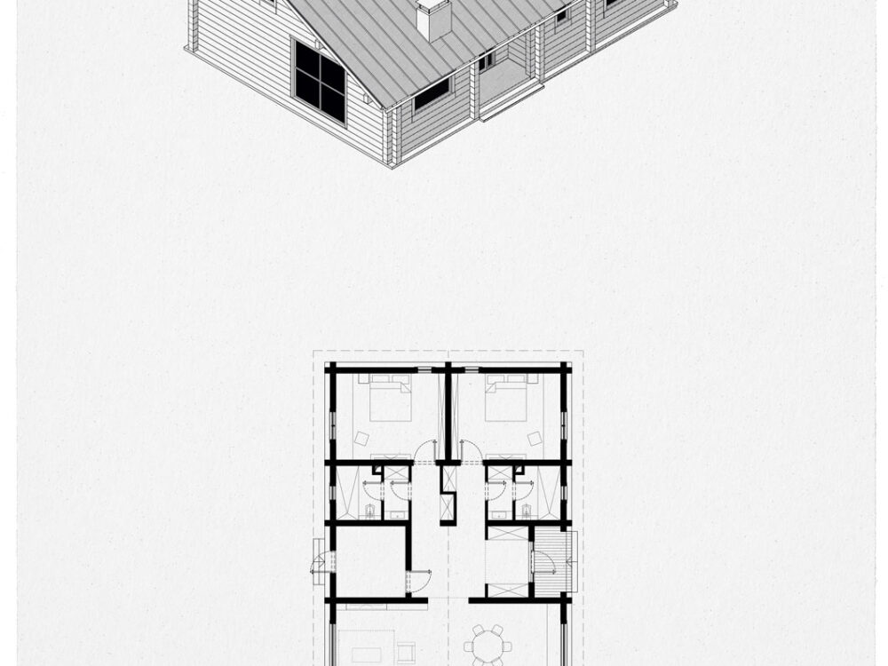 Guest house plan